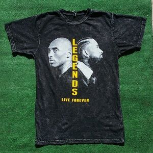 Kobe Bryant | Nipsey Hussel Vintage T-Shirt